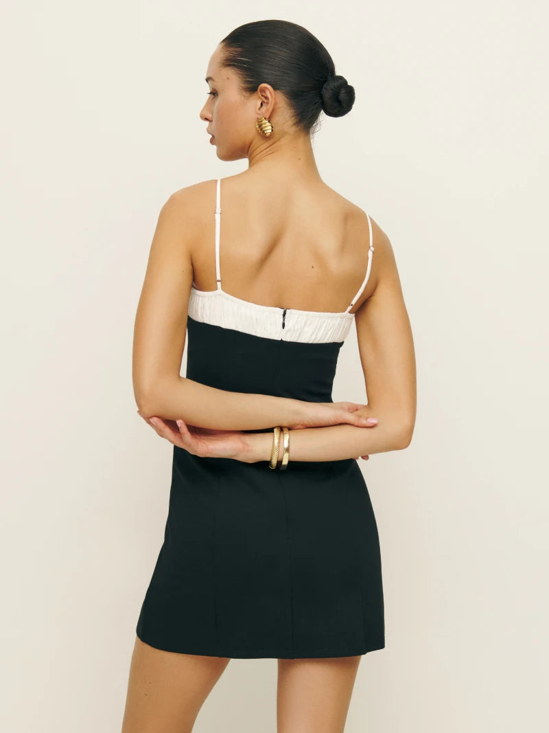 Ink & Snow Sparkle Short Dress