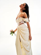 Frontier Pearl White Maxi Dress