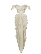 Frontier Pearl White Maxi Dress