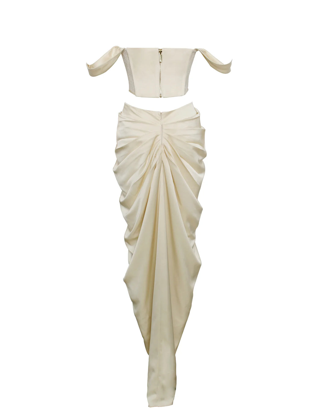Frontier Pearl White Maxi Dress
