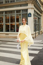 Buttercream Dream Maxi Pale Yellow Dress