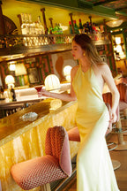 Buttercream Dream Maxi Pale Yellow Dress