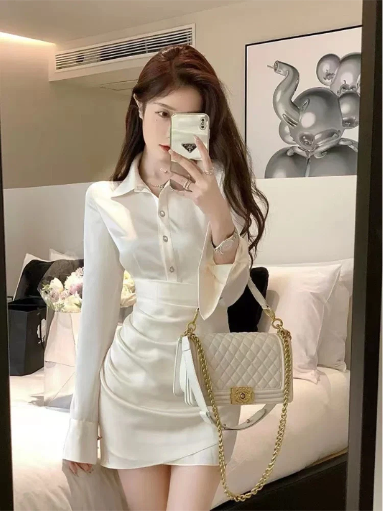 Prairie White Mini Dress
