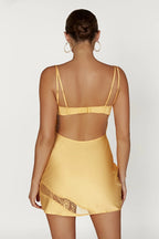 Golden Hour Glam Mini Dress