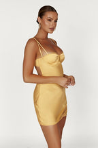 Golden Hour Glam Mini Dress