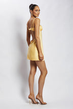 Golden Hour Glam Mini Dress