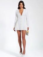 Desert White Mini Dress