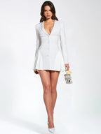 Desert White Mini Dress