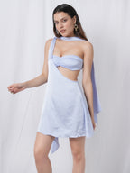 Navy Dazzle Mini Dress