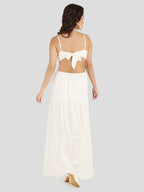 Flintic Ivory Maxi Dress