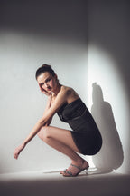 Raver Black Mini Dress