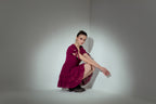 Miser Wine Mini Dress
