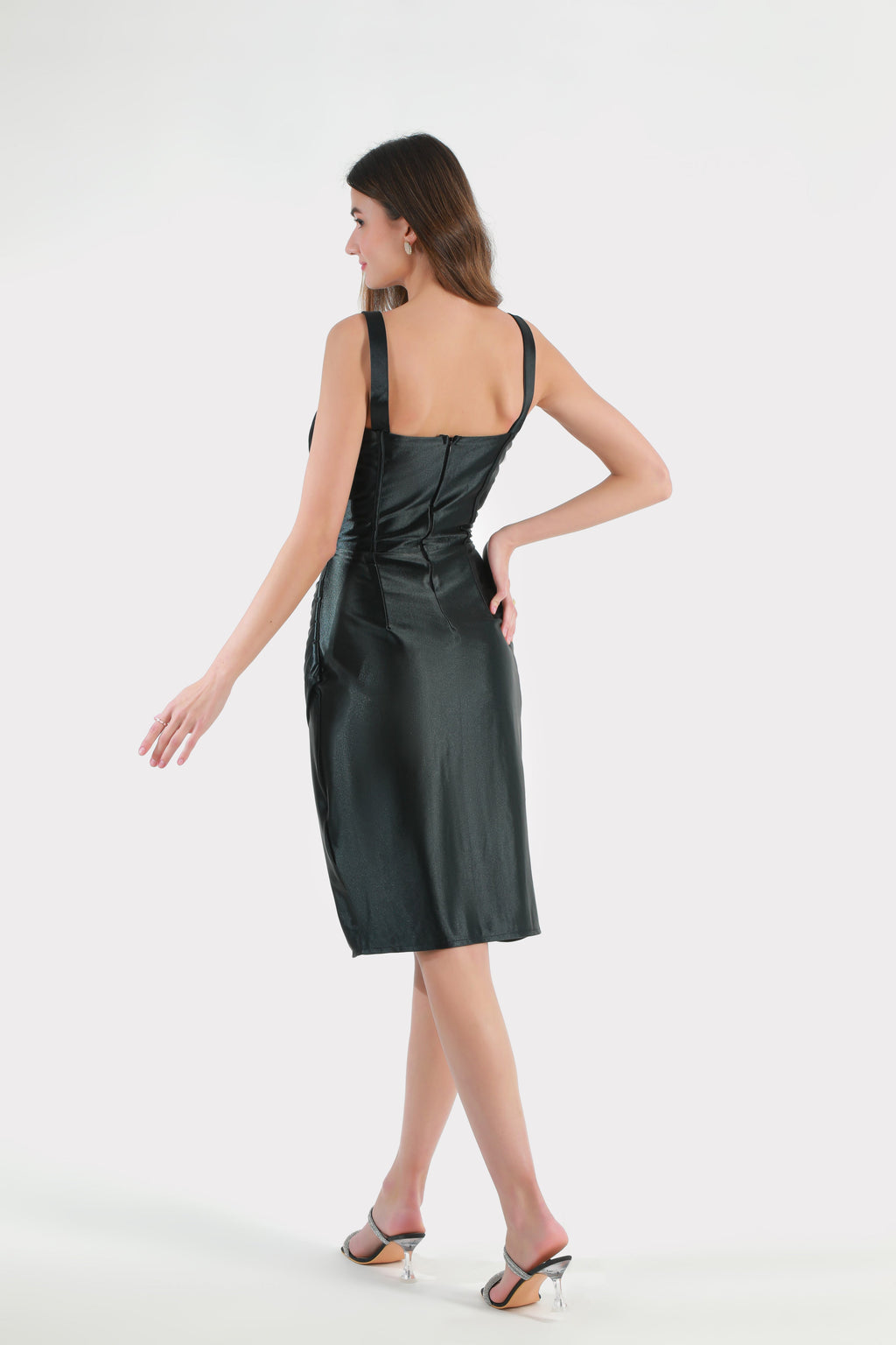 Adamies Black Corset Dress