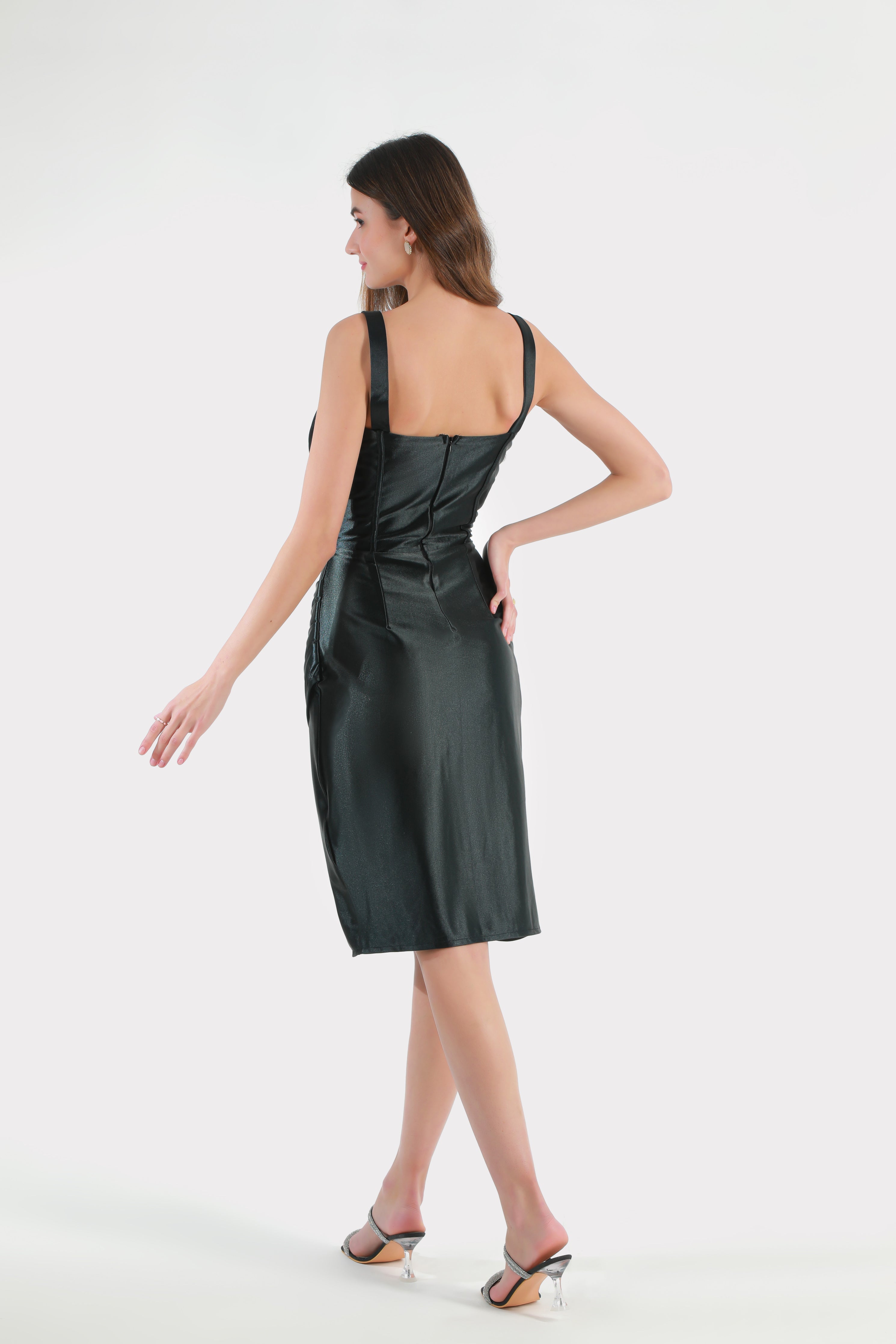 Adamies Black Corset Dress