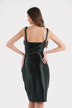Adamies Black Corset Dress
