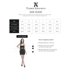 Black Halter Mini Dress